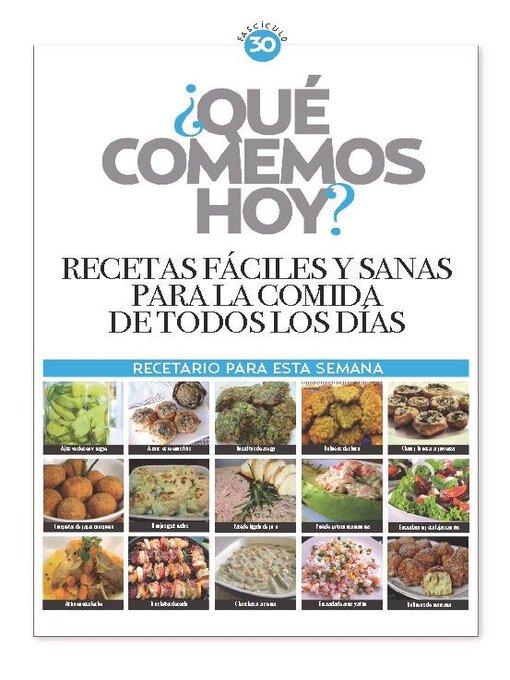 Title details for ¿Qué comemos hoy? by Media Contenidos - Available